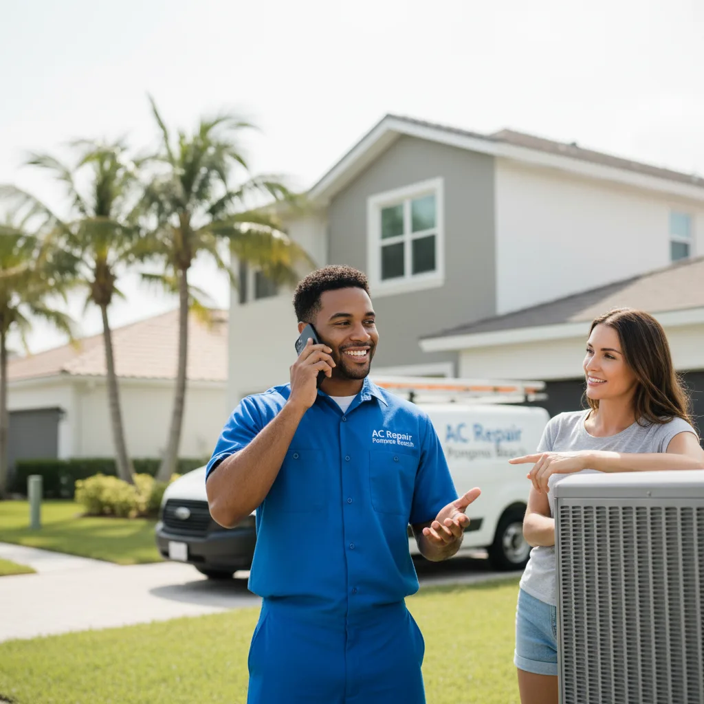 AC Repair Pompano Beach customer support in Janesville